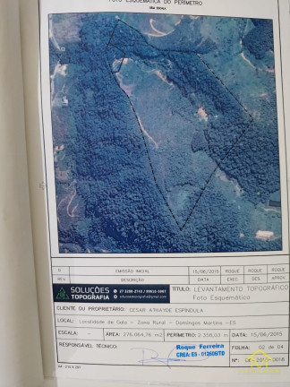 Imagem Fazenda à Venda, 260.000 m² em Cascata Do Galo - Domingos Martins Imagem Fazenda à Venda, 260.000 m² em Cascata Do Galo - Domingos Martins
