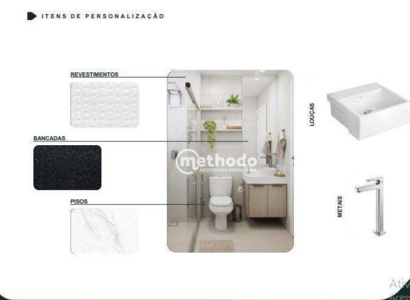 Imagem Apartamento com 2 Quartos à Venda, 54 m² em Swiss Park - Campinas Imagem Apartamento com 2 Quartos à Venda, 54 m² em Swiss Park - Campinas