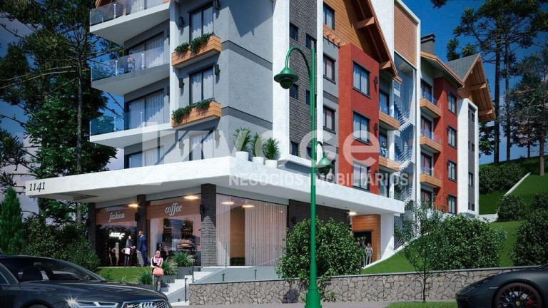 Imagem Apartamento com 1 Quarto à Venda, 53 m² em Centro  - Gramado