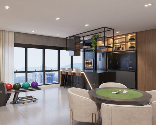 Imagem Apartamento com 1 Quarto à Venda, 54 m² em Perequê - Porto Belo