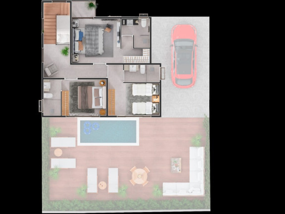 Imagem Casa com 3 Quartos à Venda, 130 m² em Camburi - São Sebastião