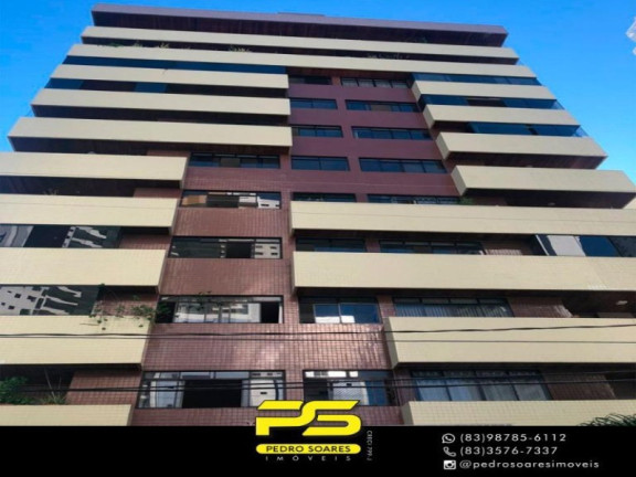 Imagem Apartamento com 3 Quartos à Venda, 120 m² em Tambaú - João Pessoa