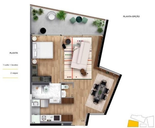 Imagem Imóvel com 2 Quartos à Venda, 113 m² em Vila Olímpia - São Paulo