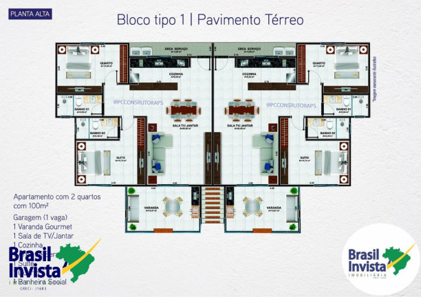 Imagem Apartamento com 3 Quartos à Venda, 10 m² em Orla Norte - Porto Seguro Imagem Apartamento com 3 Quartos à Venda, 10 m² em Orla Norte - Porto Seguro