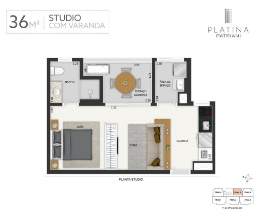 Imagem Apartamento com 1 Quarto à Venda, 53 m² em Tatuapé - São Paulo Imagem Apartamento com 1 Quarto à Venda, 53 m² em Tatuapé - São Paulo