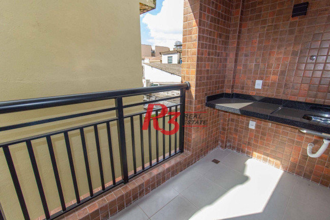 Imagem Apartamento com 3 Quartos à Venda, 91 m² em Aparecida - Santos