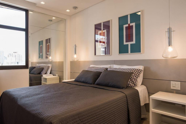 Imagem Flat com 1 Quarto para Temporada, 58 m² em Leblon - Rio De Janeiro