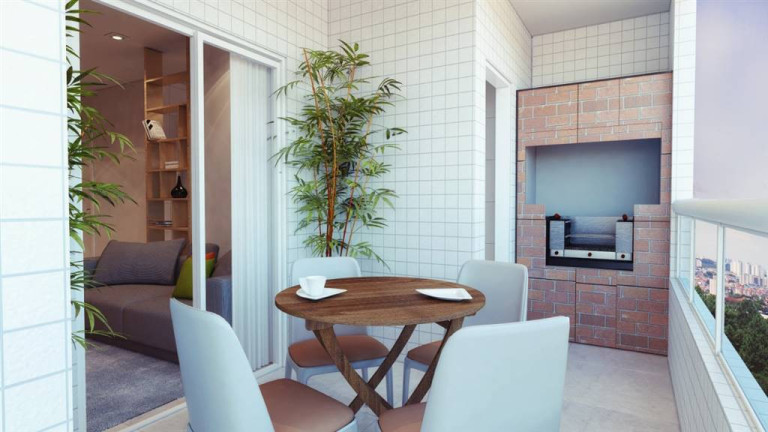 Imagem Apartamento com 2 Quartos à Venda, 75 m² em Mirim - Praia Grande