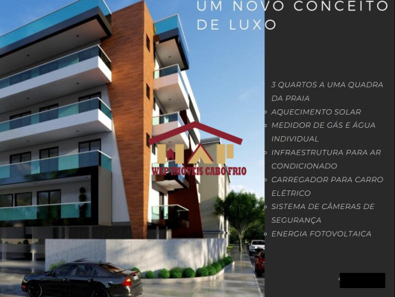Apartamento com 3 Quartos à Venda, 116 m² em Algodoal - Cabo Frio