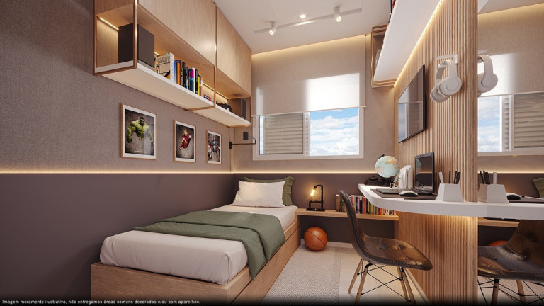 Imagem Apartamento com 2 Quartos à Venda, 35 m² em Vila Invernada - São Paulo