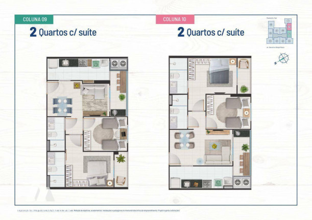 Imagem Apartamento com 2 Quartos à Venda, 54 m² em Praia De Itaparica - Vila Velha Imagem Apartamento com 2 Quartos à Venda, 54 m² em Praia De Itaparica - Vila Velha