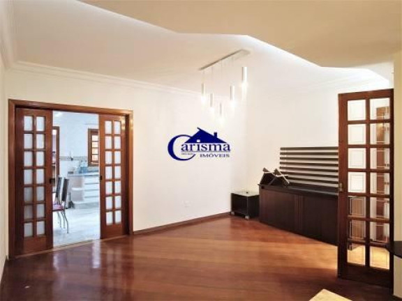 Imagem Sobrado com 3 Quartos para Alugar, 209 m² em Vila Camilópolis - Santo André