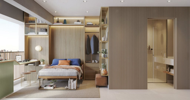 Imagem Apartamento com 1 Quarto à Venda, 36 m² em Campo Belo - São Paulo Imagem Apartamento com 1 Quarto à Venda, 36 m² em Campo Belo - São Paulo