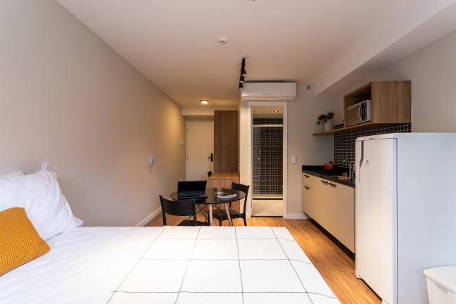 Imagem Apartamento com 1 Quarto para Alugar, 28 m² em Vila Clementino - São Paulo Imagem Apartamento com 1 Quarto para Alugar, 28 m² em Vila Clementino - São Paulo
