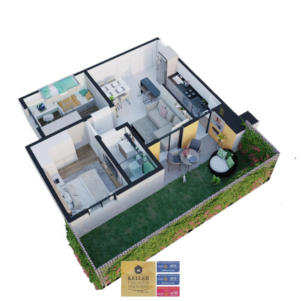 Imagem Apartamento com 2 Quartos à Venda, 50 m² em Polo Centro - Foz Do Iguaçu