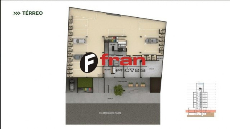 Imagem Apartamento com 1 Quarto à Venda, 27 m² em Trindade - Florianópolis