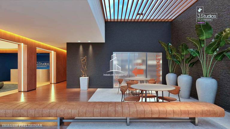 Imagem Imóvel com 1 Quarto à Venda, 25 m² em Meireles - Fortaleza