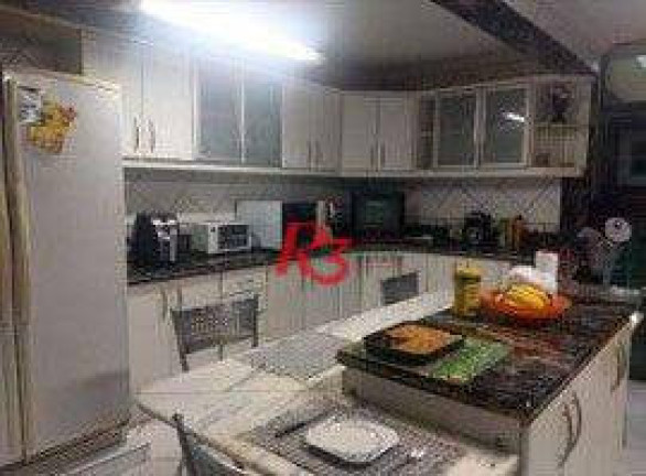 Imagem Sobrado com 4 Quartos à Venda, 200 m² em Campo Grande - Santos