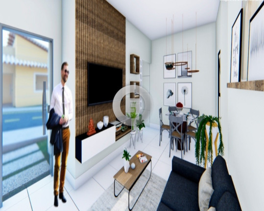 Imagem Casa com 3 Quartos à Venda, 136 m² em Santo Inácio - Montes Claros