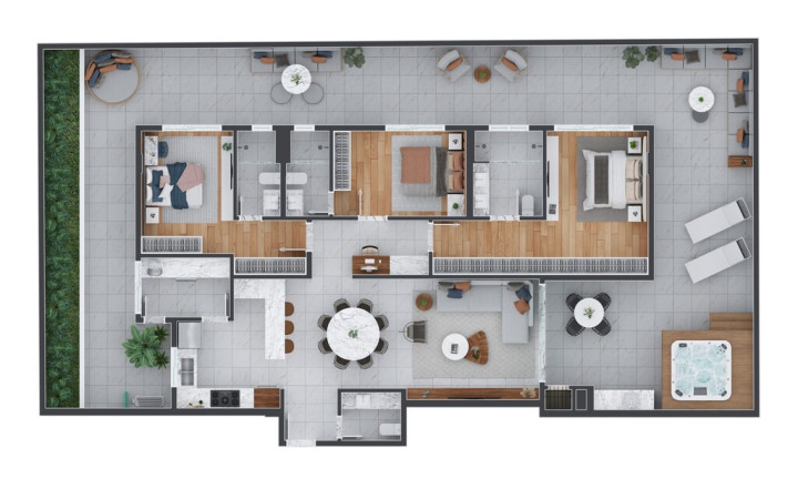 Imagem Apartamento com 3 Quartos à Venda, 256 m² em Hugo Lange - Curitiba