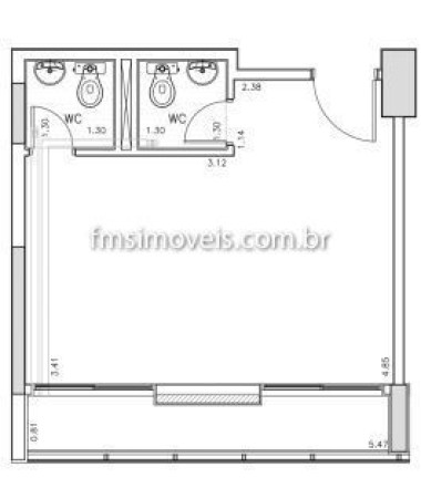 Imagem Sala Comercial à Venda, 33 m² em Aclimação - São Paulo Imagem Sala Comercial à Venda, 33 m² em Aclimação - São Paulo