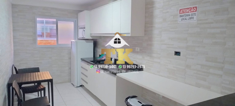Imagem Apartamento com 2 Quartos para Alugar, 87 m² em Canto Do Forte - Praia Grande