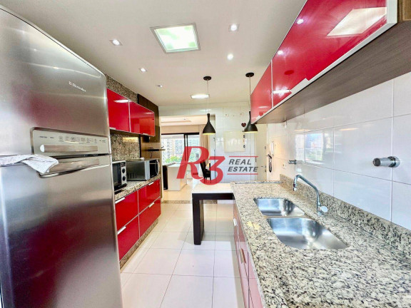Imagem Apartamento com 3 Quartos à Venda, 138 m² em Gonzaga - Santos