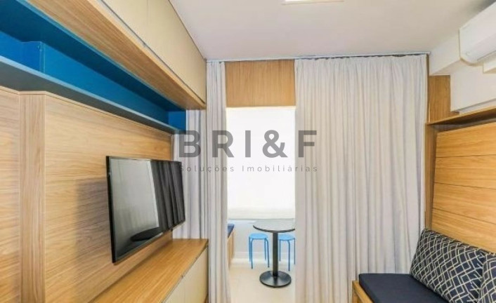 Apartamento com 1 Quarto à Venda ou Locação, 21 m² em Brooklin - São Paulo