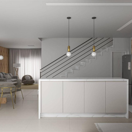 Imagem Casa de Condomínio com 3 Quartos à Venda, 143 m² em Orleans - Curitiba Imagem Casa de Condomínio com 3 Quartos à Venda, 143 m² em Orleans - Curitiba