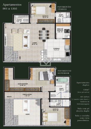 Imagem Apartamento com 3 Quartos à Venda, 130 m² em Recreio - Vitória Da Conquista Imagem Apartamento com 3 Quartos à Venda, 130 m² em Recreio - Vitória Da Conquista