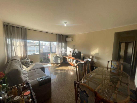 Apartamento com 2 Quartos à Venda, 131 m² em Gonzaga - Santos