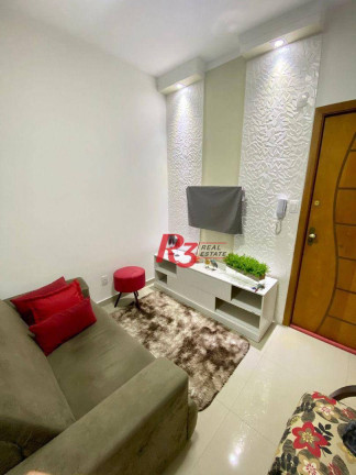Imagem Apartamento com 1 Quarto à Venda, 50 m² em José Menino - Santos Imagem Apartamento com 1 Quarto à Venda, 50 m² em José Menino - Santos