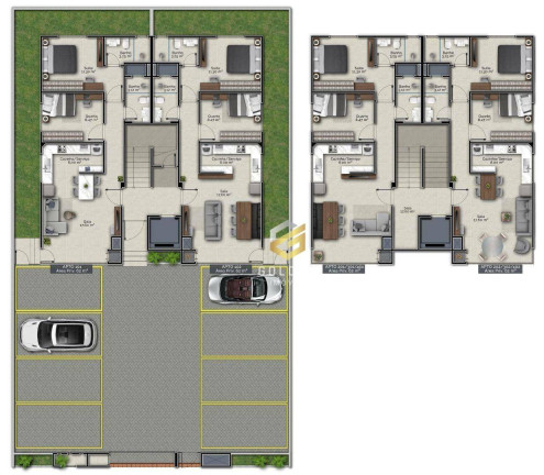 Imagem Apartamento com 2 Quartos à Venda, 91 m² em Universitário - Tijucas