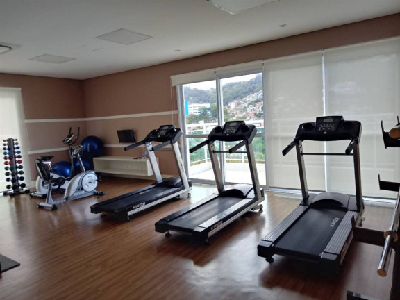Imagem Apartamento com 3 Quartos para Alugar, 90 m² em José Menino - Santos