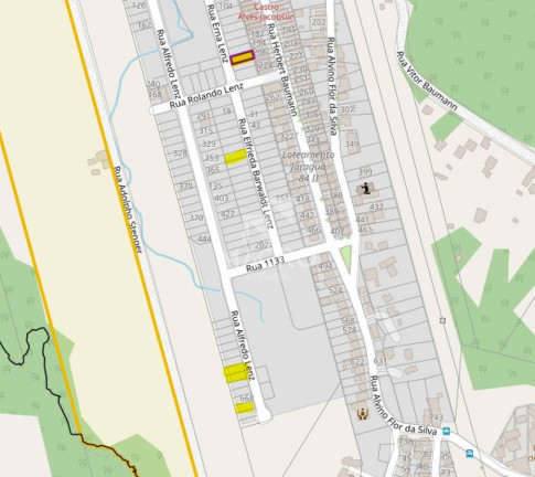 Terreno à Venda, 250 m² em Jaraguá 84 - Jaraguá Do Sul