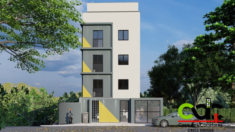Apartamento com 2 Quartos à Venda, 57 m² em Parque Primavera - Poços De Caldas