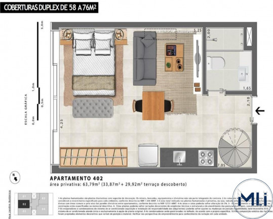 Imagem Imóvel com 1 Quarto à Venda, 35 m² em Jardim Botânico - Rio De Janeiro