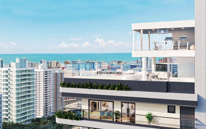 Imagem Apartamento com 1 Quarto à Venda, 62 m² em Vila Guilhermina - Praia Grande