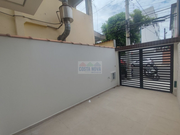 Imagem Casa com 2 Quartos à Venda, 96 m² em Aparecida - Santos Imagem Casa com 2 Quartos à Venda, 96 m² em Aparecida - Santos