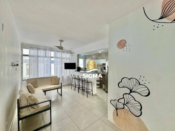 Imagem Apartamento com 2 Quartos à Venda, 40 m² em Enseada - Guarujá