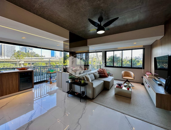 Imagem Apartamento com 1 Quarto à Venda, 82 m² em Brooklin - São Paulo