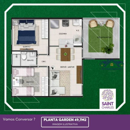 Imagem Apartamento à Venda, em Chácara Estela - Santana De Parnaíba Imagem Apartamento à Venda, em Chácara Estela - Santana De Parnaíba