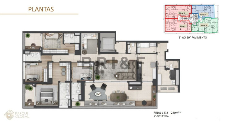 Imagem Apartamento com 4 Quartos à Venda, 240 m² em Vila Gertrudes - São Paulo Imagem Apartamento com 4 Quartos à Venda, 240 m² em Vila Gertrudes - São Paulo