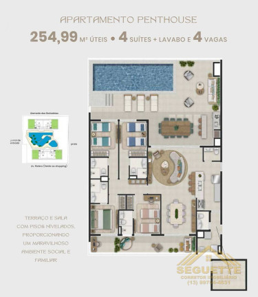 Imagem Apartamento com 3 Quartos à Venda, 154 m² em Riviera De São Lourenço - Bertioga Imagem Apartamento com 3 Quartos à Venda, 154 m² em Riviera De São Lourenço - Bertioga