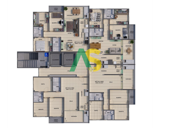 Imagem Imóvel com 3 Quartos à Venda, 70 m² em Janga - Paulista Imagem Imóvel com 3 Quartos à Venda, 70 m² em Janga - Paulista