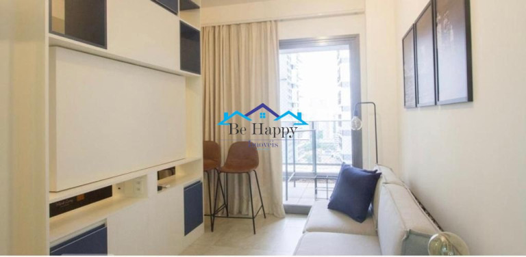 Flat com 1 Quarto à Venda, 43 m² em Brooklin Paulista - São Paulo