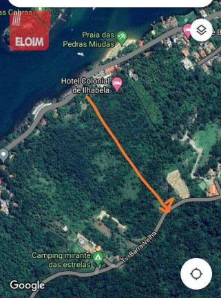Terreno à Venda, 1.120 m² em Barra Velha - Ilhabela