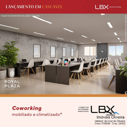 Imagem Apartamento com 2 Quartos à Venda, 54 m² em Cancelli - Cascavel