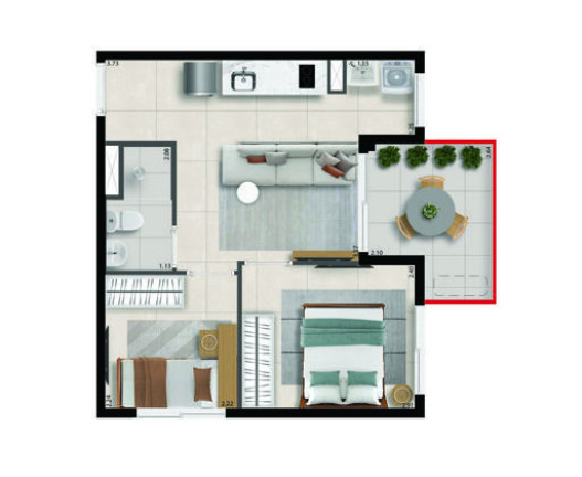 Imagem Apartamento com 2 Quartos à Venda, 32 m² em Perdizes - São Paulo Imagem Apartamento com 2 Quartos à Venda, 32 m² em Perdizes - São Paulo