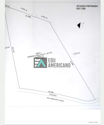 Imagem Terreno à Venda, 2.091 m² em Vila Santista - Atibaia Imagem Terreno à Venda, 2.091 m² em Vila Santista - Atibaia